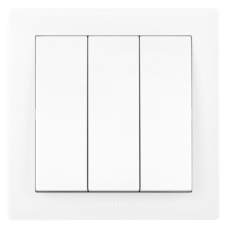 博蕴白色 博蕴白色 博蕴玉兰白/三开单控 86型 ES33/1/2A 86型 ES33/1/2A