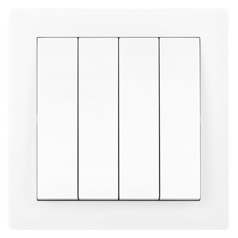 博蕴白色 博蕴白色 博蕴玉兰白/四开单控 86型 ES34/1/2D 86型 ES34/1/2D