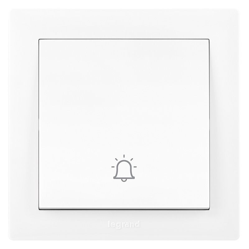 博蕴白色 博蕴白色 博蕴玉兰白/门铃开关 86型 ES31BPB 86型 ES31BPB