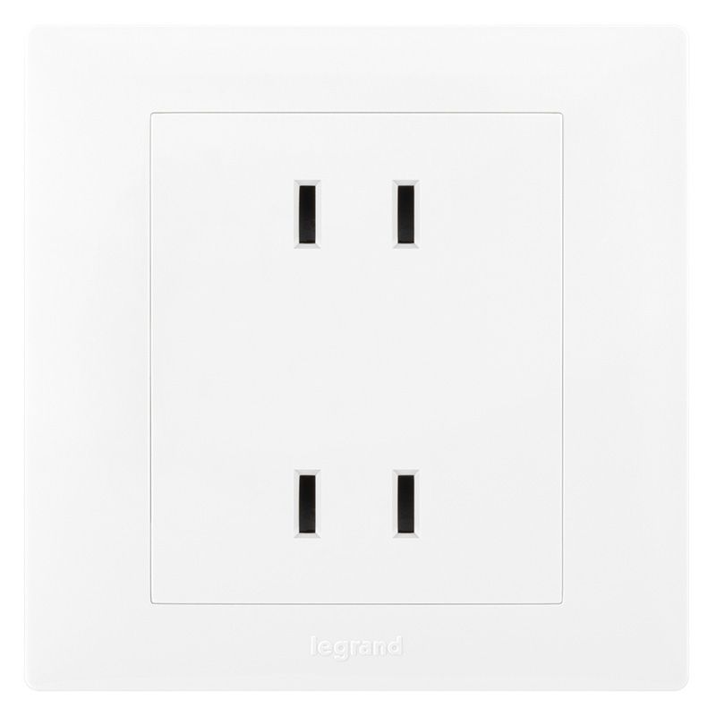 博蕴白色 博蕴白色 博蕴玉兰白/四孔插座 86型 ES426U2 86型 ES426U2