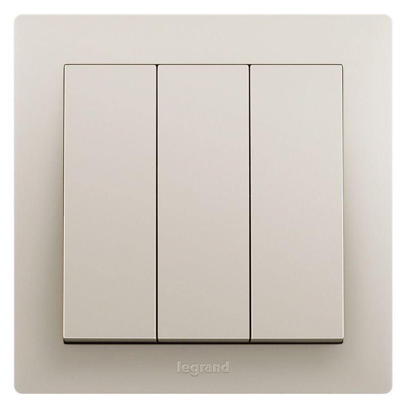 博蕴彩色 博蕴彩色 博蕴粉铂金/三位单控开关 86型 ES33/1/2A-C2 86型 ES33/1/2A-C2