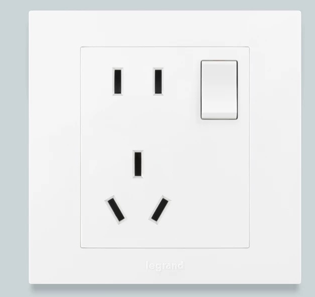 轻艺白色 轻艺白色 轻艺玉兰白/一开双五孔 86型 ERS25/10USL 86型 ERS25/10USL