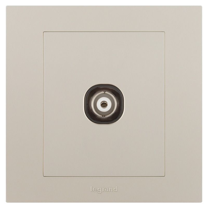 轻艺彩色 轻艺彩色 轻艺粉铂金/一位电视插 86型 ERS31VTV75-C2 86型 ERS31VTV75-C2