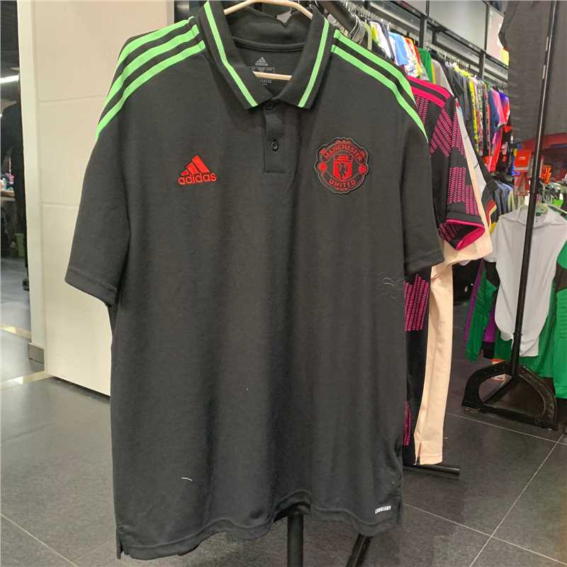 ADIDAS-服 ADIDAS-服 ADIDAS MUFC POLO衫+21Q2+男子  GR9578 GR9578